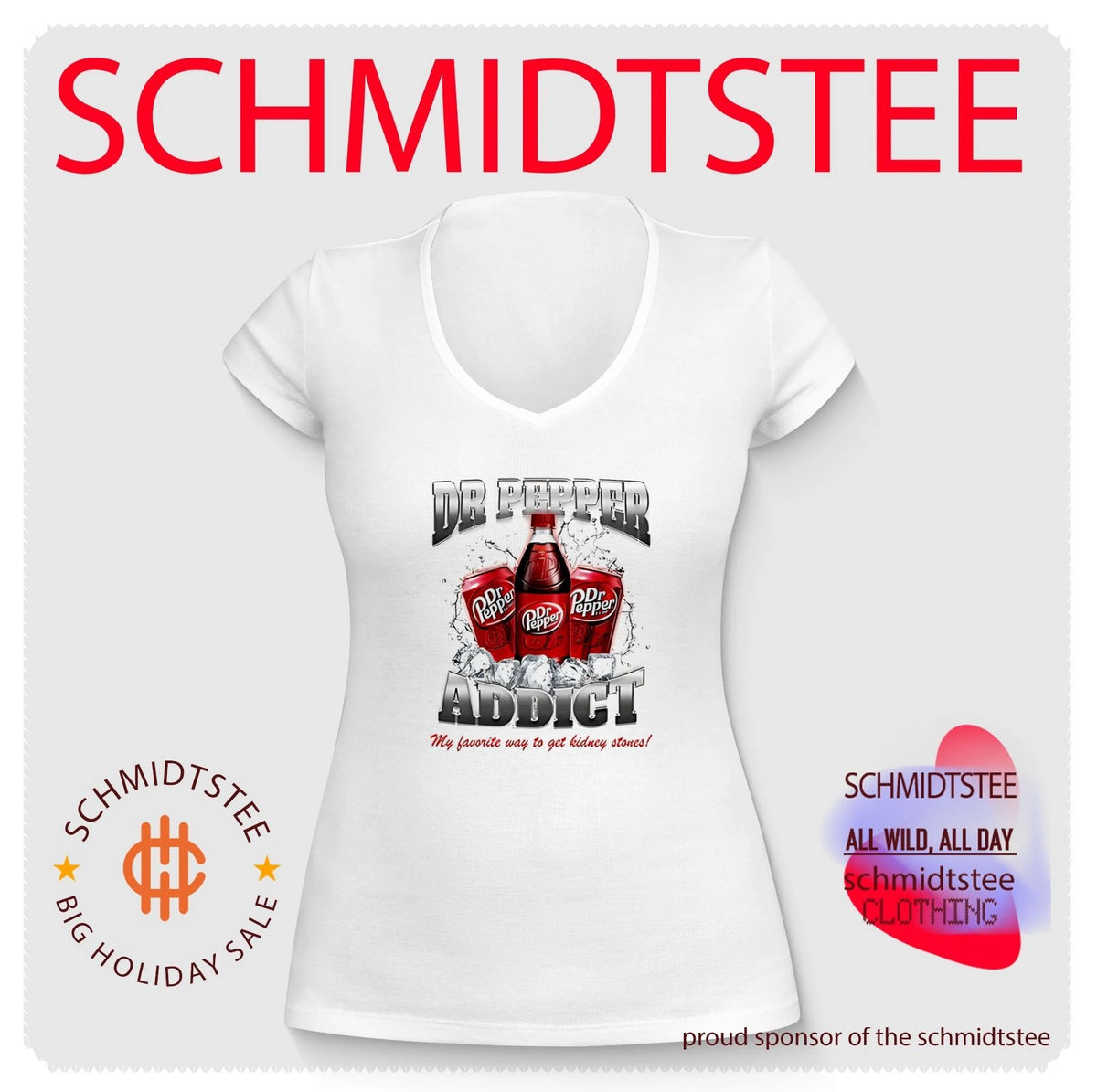 Dr Pepper addict my favorite way to get kidney stones shirt