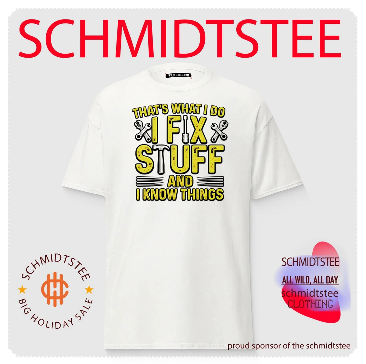 That’s what I do I fix stuff and I know things shirt