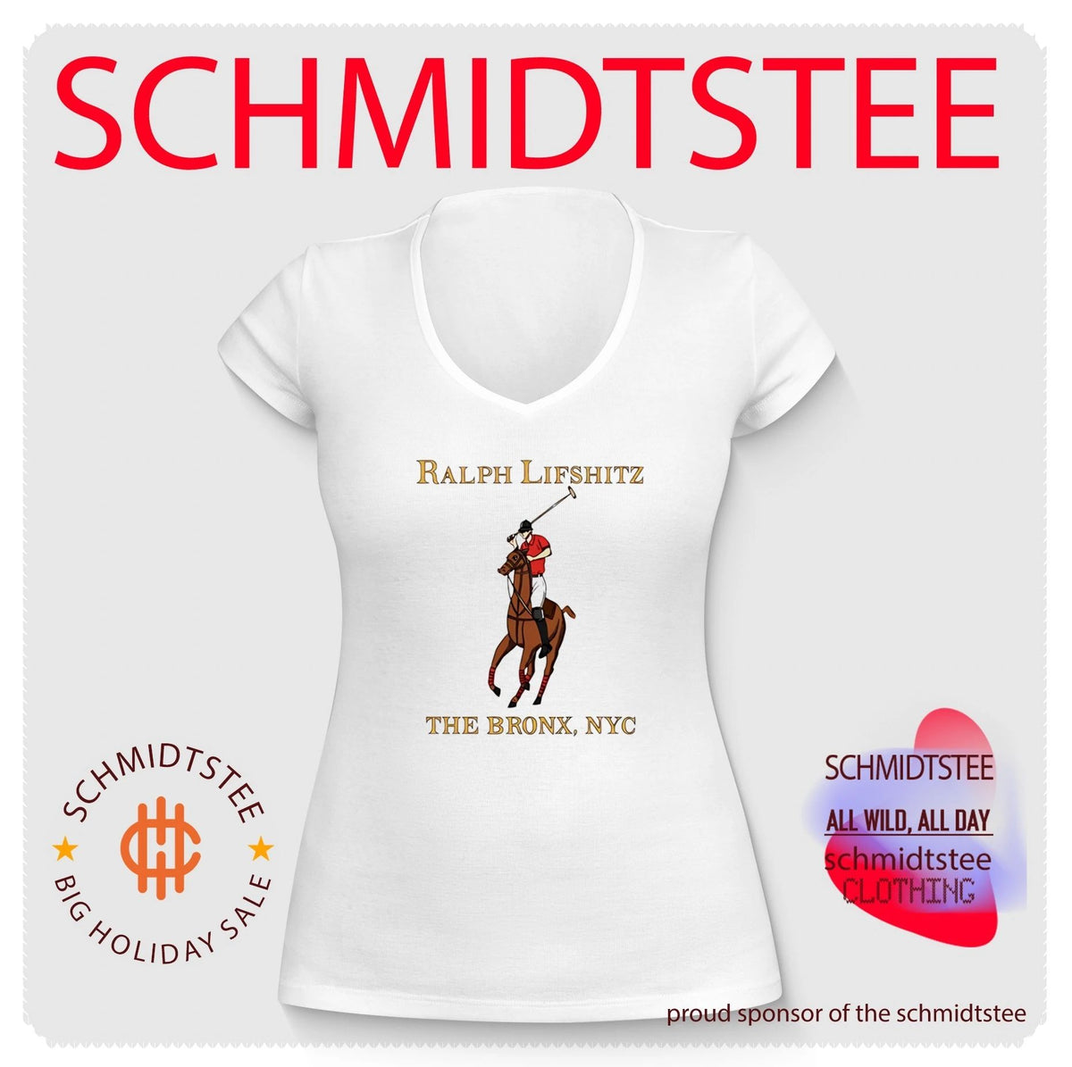 Ralph Lifshitz Big Pony The Bronx NYC shirt
