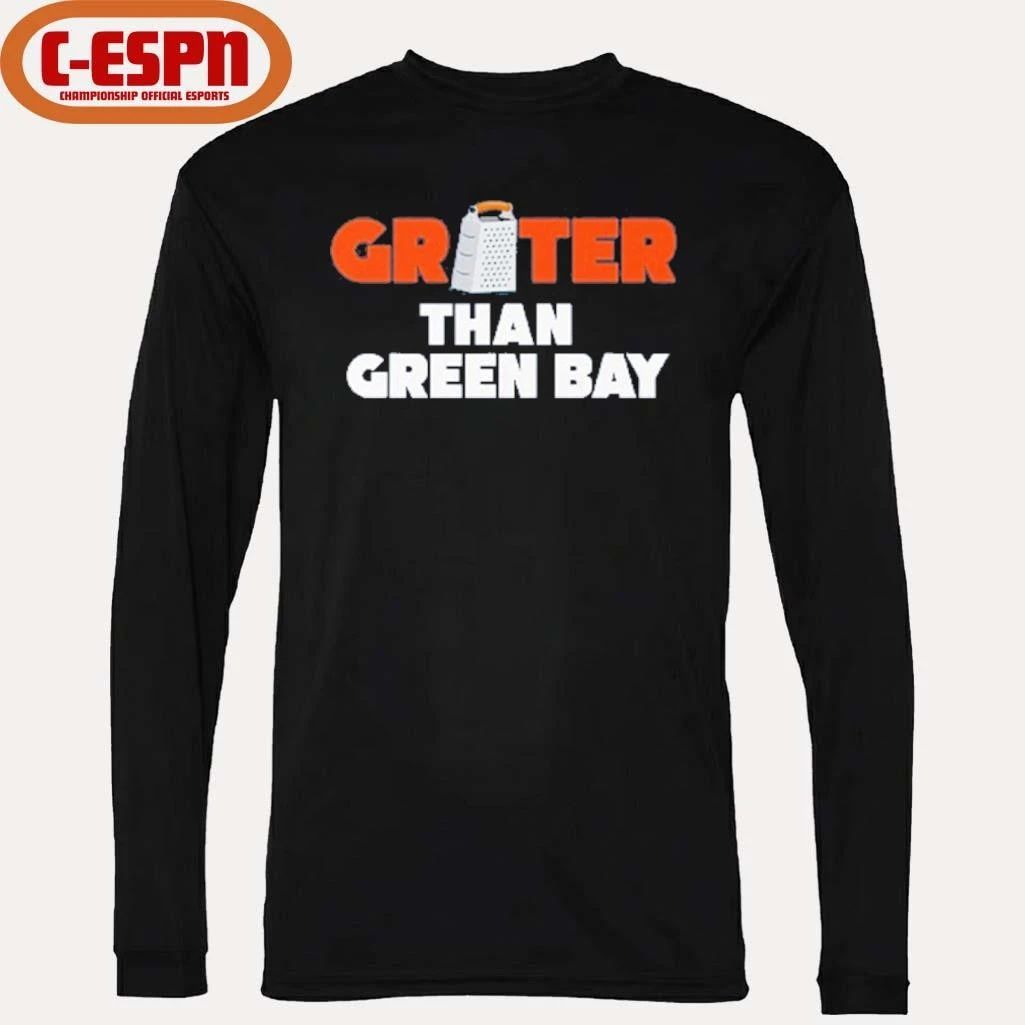 Grater Than Green Bay Greater Cheese Grate T-Shirt