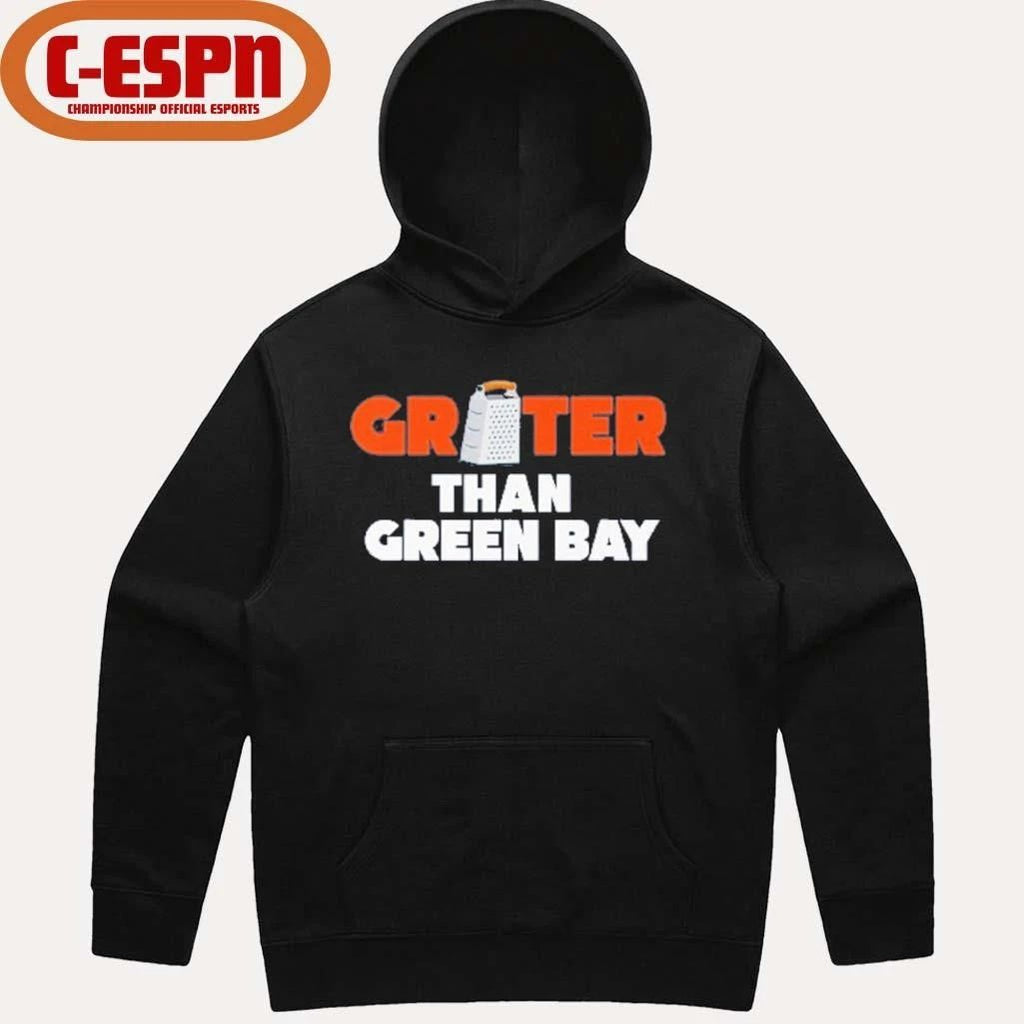 Grater Than Green Bay Greater Cheese Grate T-Shirt