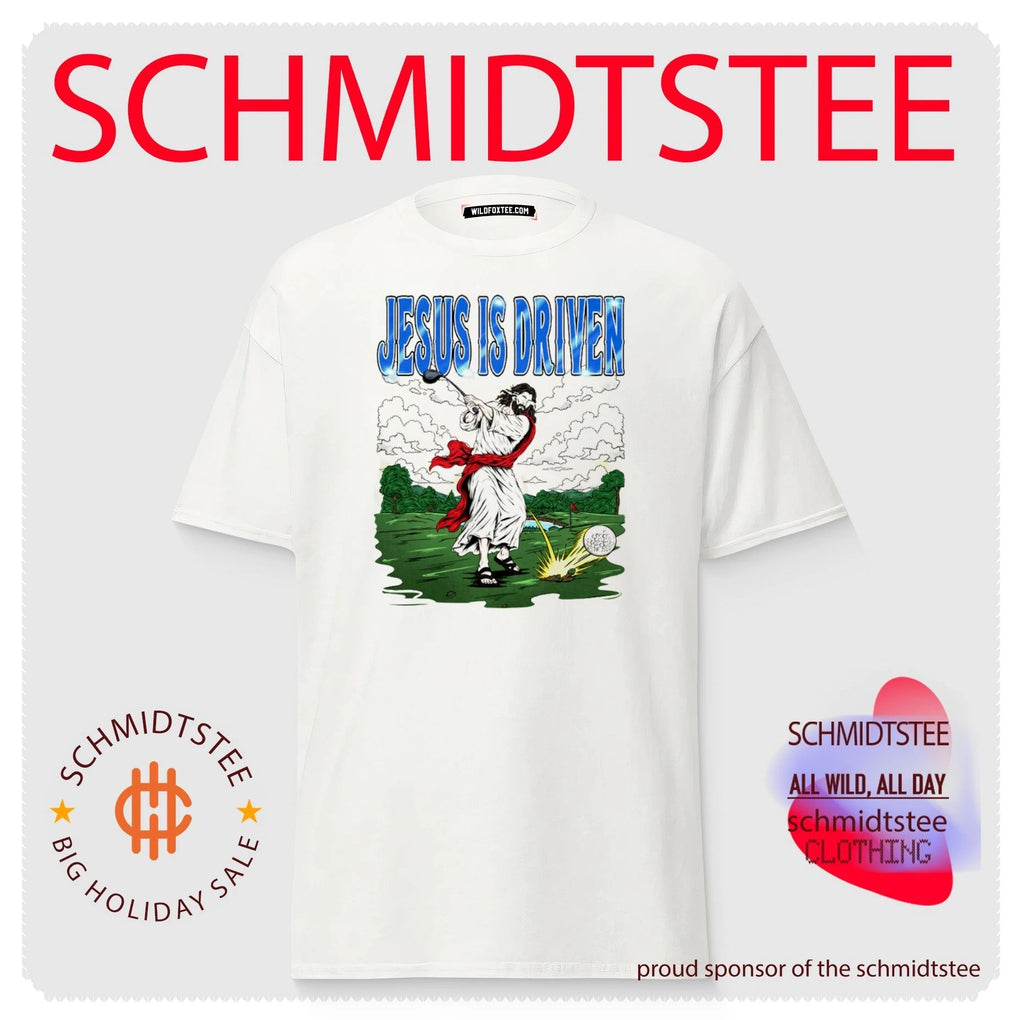Jesus Golf Golfed Jesus is driven shirt