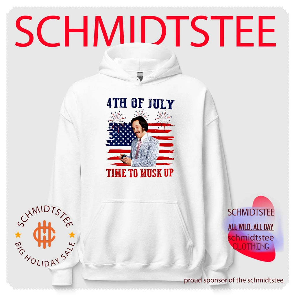 Brian FanBrian Fantana Time To Musk Up Funny Anchorman 4th of July shirt