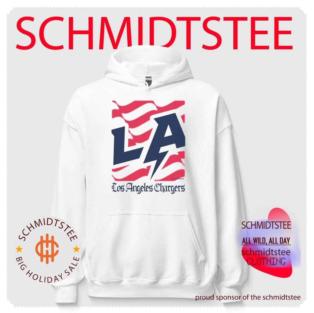 Los Angeles Chargers American 250th Flag Heritage Wordmark shirt