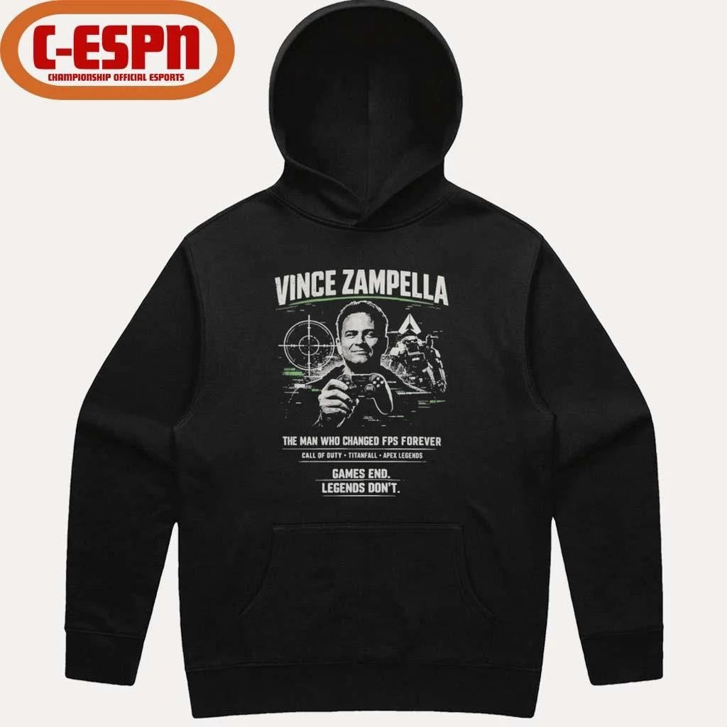 Vince Zampella The Man Who Changed Fps Forever Shirt