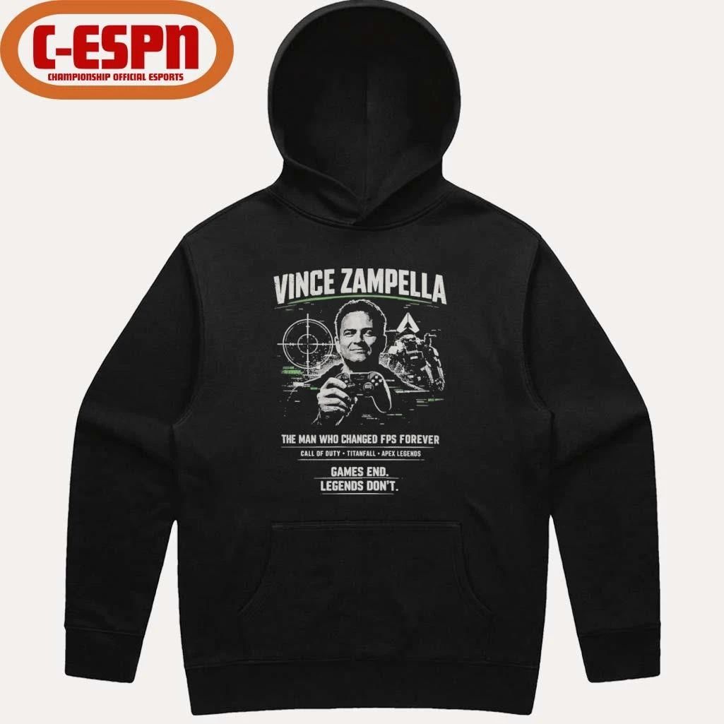 Vince Zampella The Man Who Changed Fps Forever Shirt