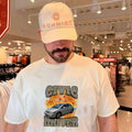 Civic driver car on flame graphic shirt