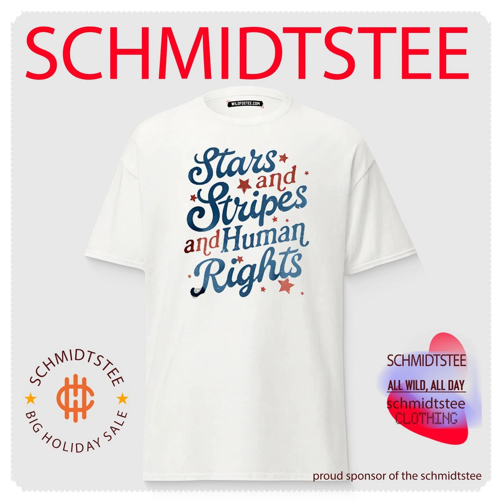 Stars And Stripes And Human Rights Liberty And Justice For All 250 Years Shirt
