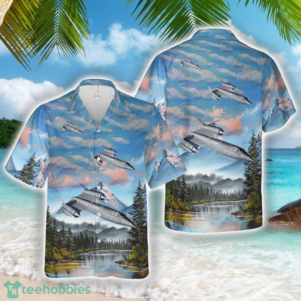 US Air Force SR-71A Blackbird Bodonian Express Hawaiian Shirt Beach Shirt