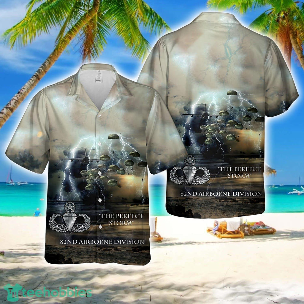US Army 82nd Airborne Division Hawaiian Shirt Beach Shirt