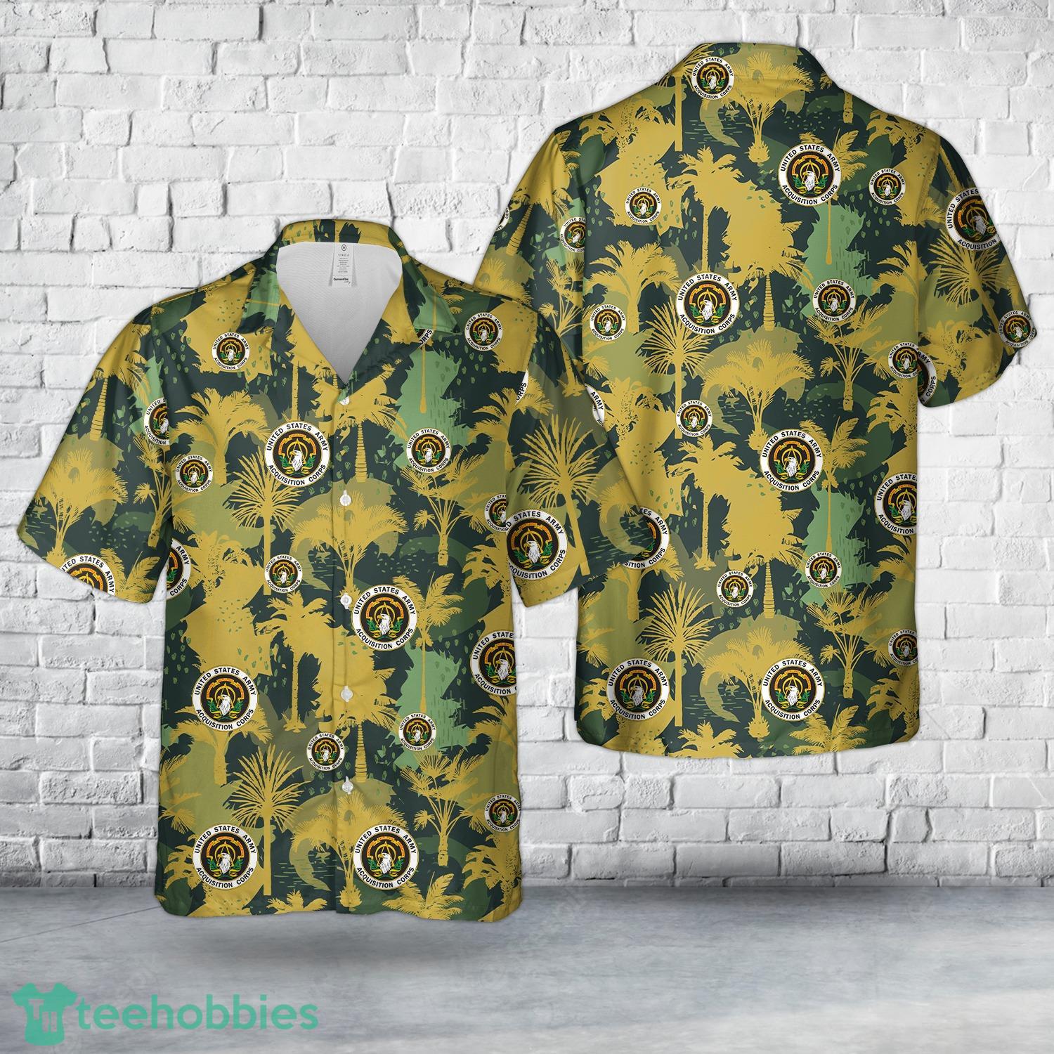 US Army Acquisition Corps Hawaiian Shirt Beach Summer Shirt