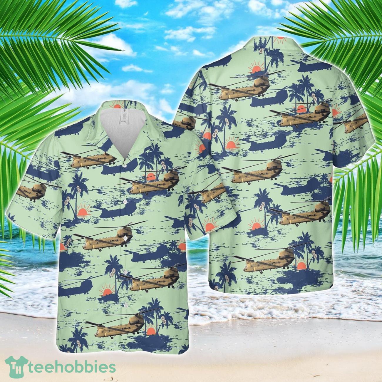 US Army CH-47 Chinook 13-08134 Hawaiian Shirt
