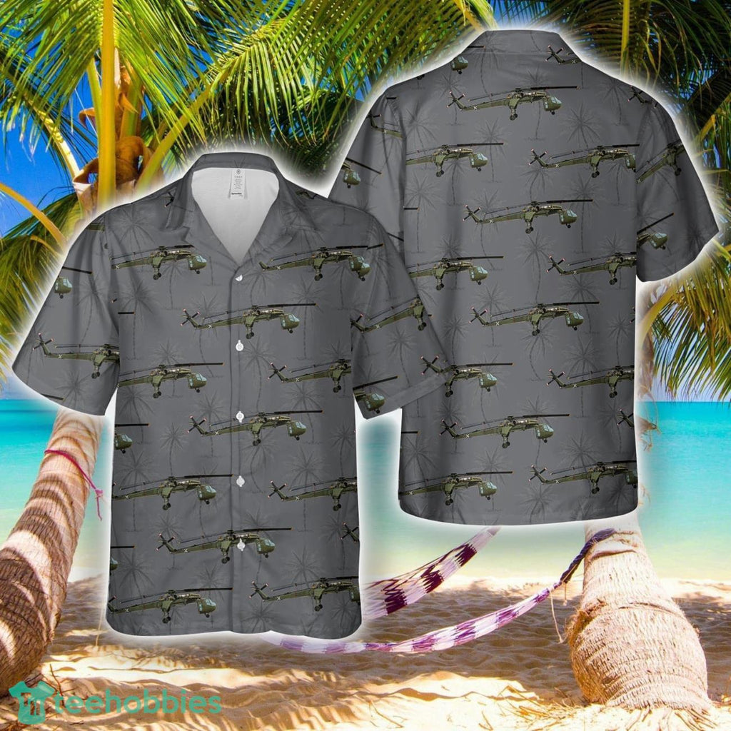 US Army Sikorsky CH-54A Tarhe Hawaiian Shirt