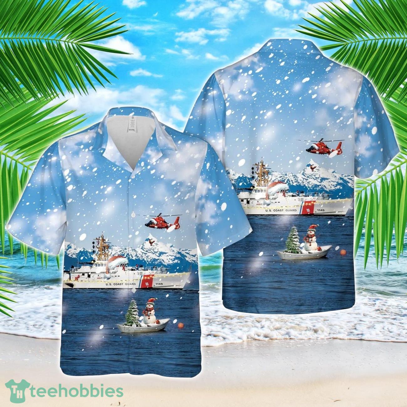 US Coast Guard Air Station Sitka Christmas Hawaiian Shirt