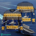 US Navy USS Bulkeley DDG-84 Ugly Christmas Sweater AOP For Army