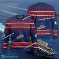 US Navy USS Devastator MCM-6 Ugly Christmas Sweater AOP For Men Women