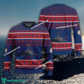 US Navy USS Gonzalez DDG-66 Ugly Christmas 3D Sweater Gift Veteran
