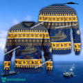 US Navy USS Portland LPD-27 Knitted Xmas Sweater Gift Veteran