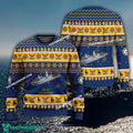 US Navy USS San Diego LPD-22 Ugly Christmas 3D Sweater Gift Veteran