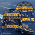 US Navy USS Theodore Roosevelt CVN-71 Ugly Christmas Sweater AOP Gift Veteran
