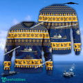 US Navy USS Vicksburg CG-69 Ugly Christmas Sweater Gift Veteran