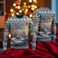 Us Navy Vaq-139 Ea-18g Growler American Airlines Christmas House Under The Rainbow Ugly Sweater For You