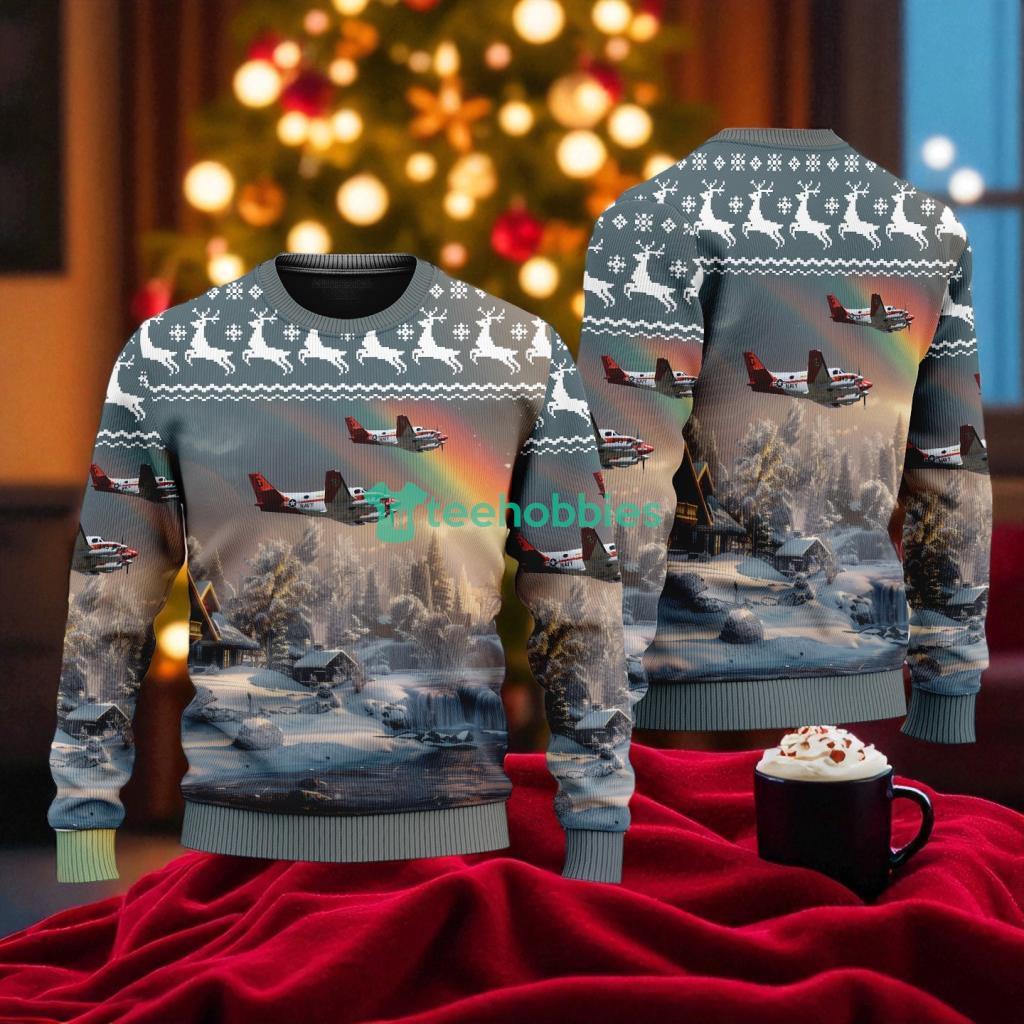 Us Navy Vt-31 Wise Owls Beechcraft T-44c Pegasus American Airlines Christmas House Under The Rainbow Ugly Sweater For You
