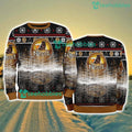 Velkopopovicky Kozel Pine Christmas Ugly Sweater New Style Best Gift For Fans