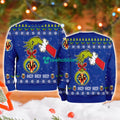 Villarreal Grinch Hand Ugly Christmas Sweater 3D