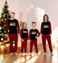Vintage Crew Cowboy Christmas Family Matching Pajama Set