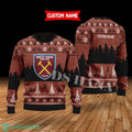 West Ham United Custom Name Merry Xmas Sweater For Soccer Sport Team’s Fans Sweater