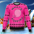 What’s Poppin Ugly Christmas 3D Sweater Special Gift